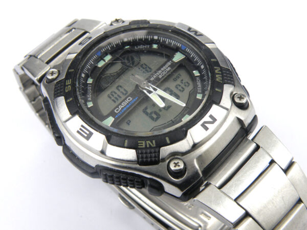 Gents Casio AQW-100 Tide Graph Watch - 200m