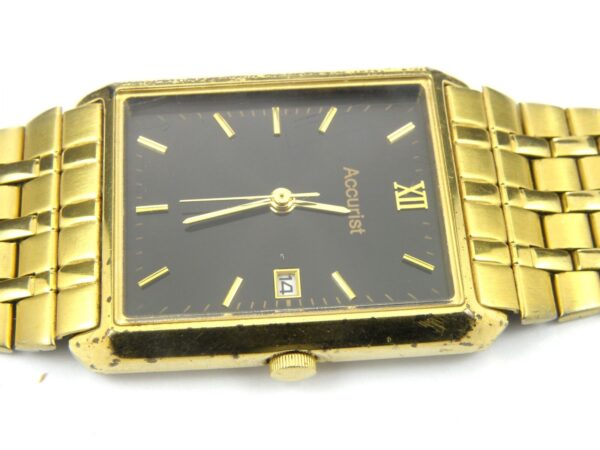 Men's Accurist MB362 Gold Plated Quartz Watch