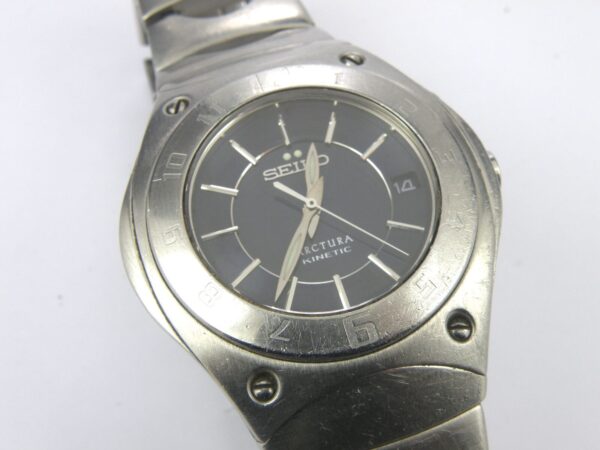 Mens Seiko Kinetic Arctura Watch 5M62-0D70 - 100m
