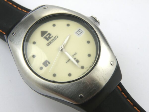 Mens Seiko Kinetic Watch 5M42-0E49 - 50m