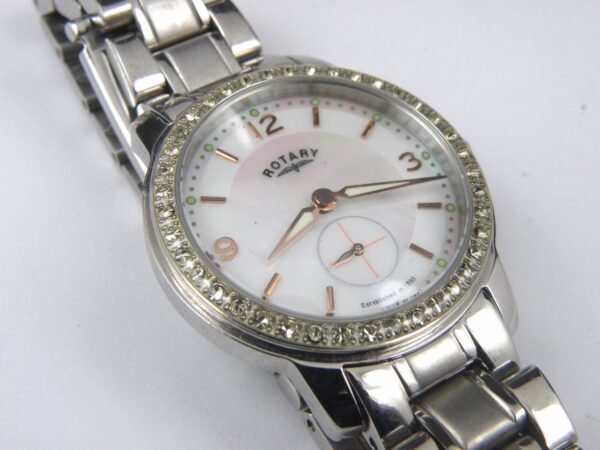 Ladies' Rotary Mother of Pearl Cambridge Watch (LB02700/41)
