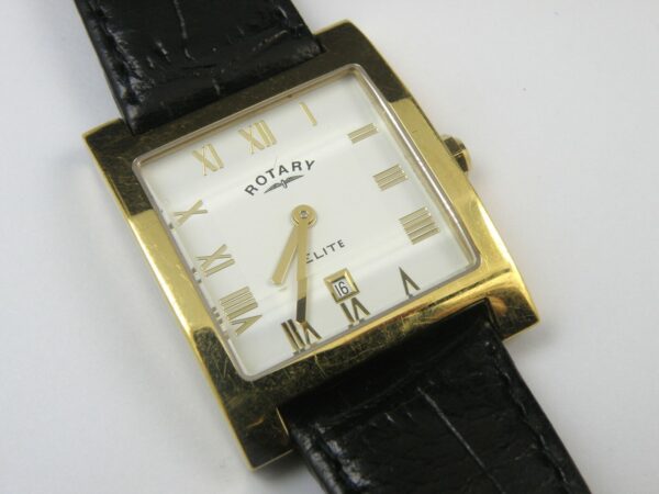 Men's 11235 Rotary Elite Sapphire Swiss Quartz Watch