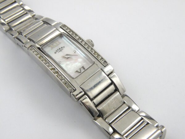 Rotary Ladies LB02421/41 Mother of Pearl Dial Bracelet Watch - 50m