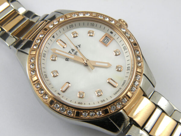 Rotary Women's LB00096/41 Mother of Pearl Watch - 50m