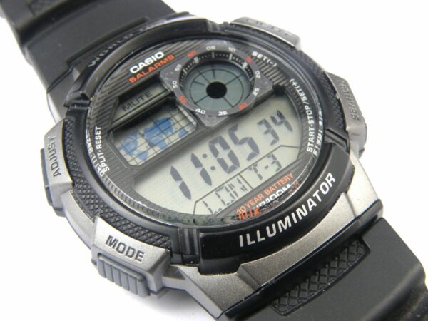 Casio AE-1000W Gents World Time Watch - 100m