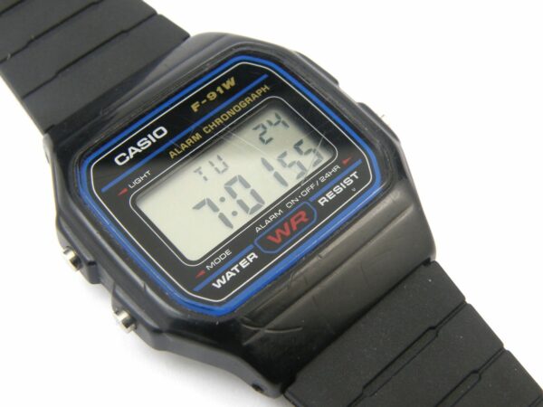 Casio F-91W Men's Resin Digital Watch CG