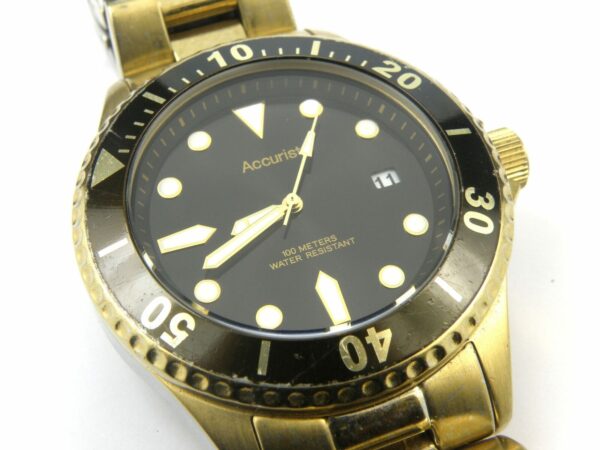 Gents Accurist MB653B Plated Stainless Steel Sports Watch - 100m