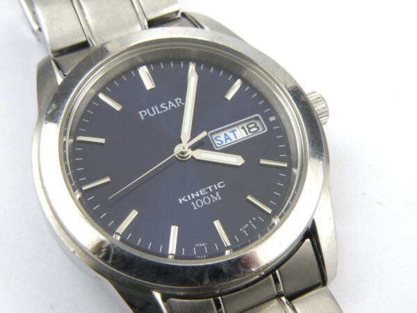 Gents Pulsar By Seiko YT58-X008 Kinetic Automatic Watch - 100m
