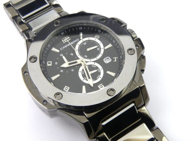 Men's Carrero Tungsten Chrono Watch - 50m