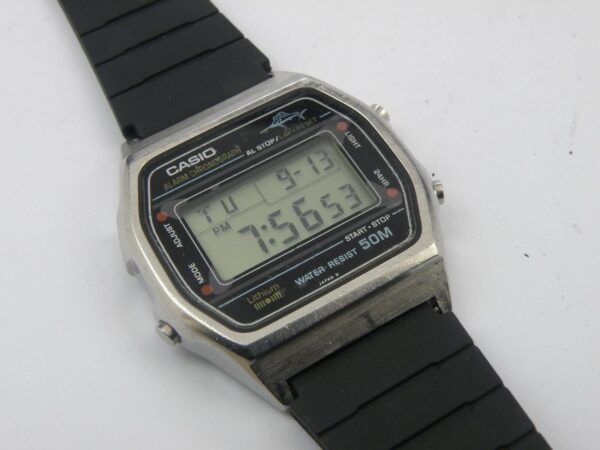 Men's Casio Marlin W-36 Digital Alarm Chronograph - 50m