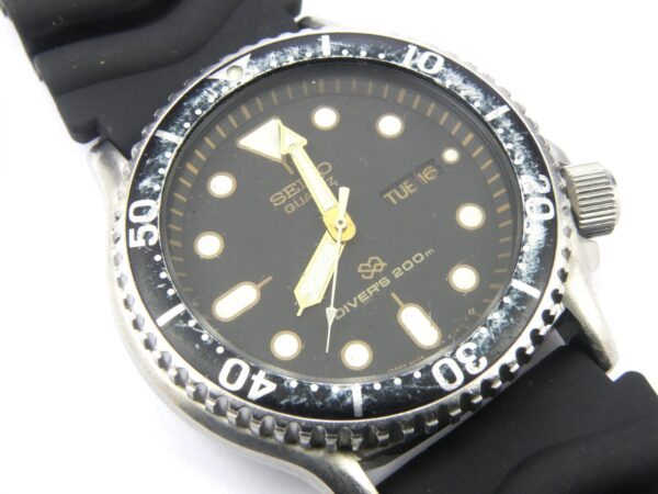 Mens Seiko 5H26-7A1A Quartz Professional Divers Watch - 200m