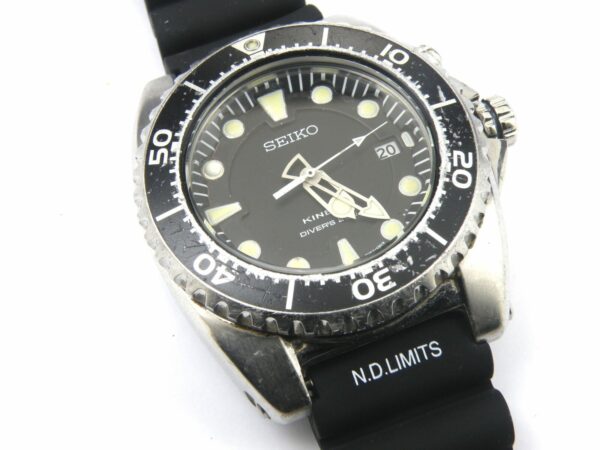 Men's Seiko Divers 5M62-0BL0 Kinetic Divers Watch - 200m