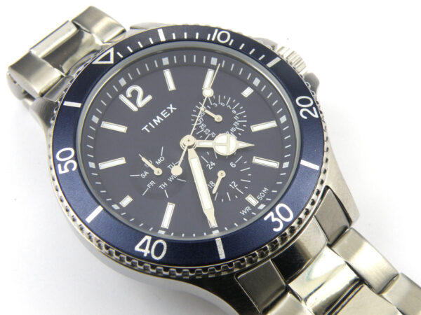 Timex TW2U13200 Date Stainless Steel Watch - 100m