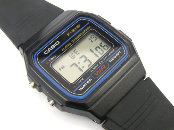Casio F-91-W Men's Resin Digital Watch