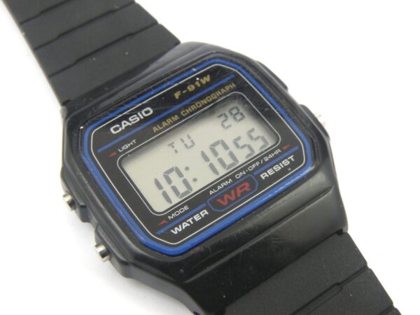Casio F-91W 593 Module Men's Resin Digital Watch