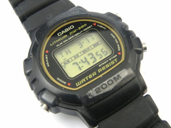 Gents Casio DW-280 Digital Watch - 200m
