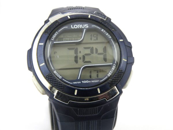 Gents Lorus Sports Alarm Chronograph - 100m