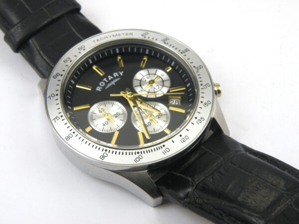 Gents Rotary GS03906/04 Tachymeter Chronograph - 100m