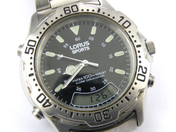 Lorus V071-X003 Ana/Digi Sports Watch - 100m