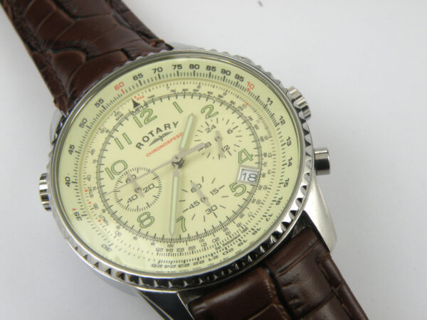 Men's Rotary GS03447/08 Military Chronograph Watch - 100m