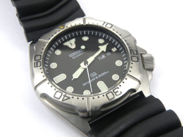 Mens Seiko 5H26-7A00 Quartz Professional Divers Watch - 200m
