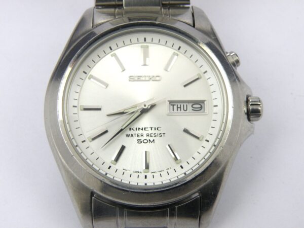 Men's Seiko Kinetic Watch 5M63-0B90 - 50m