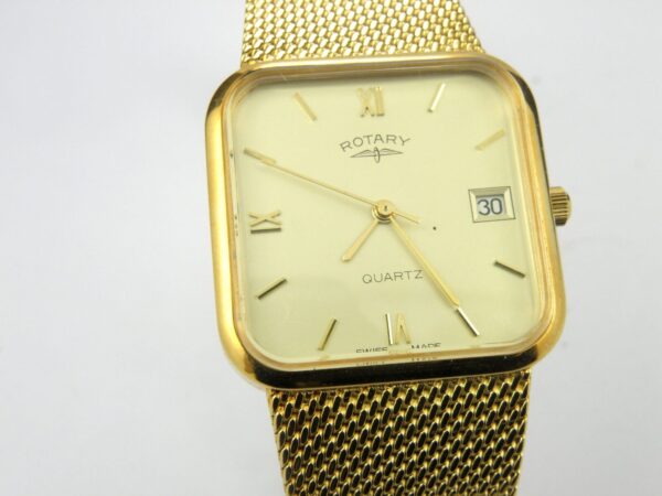 Men's Vintage Rotary GB760 Quartz Dress Date Watch