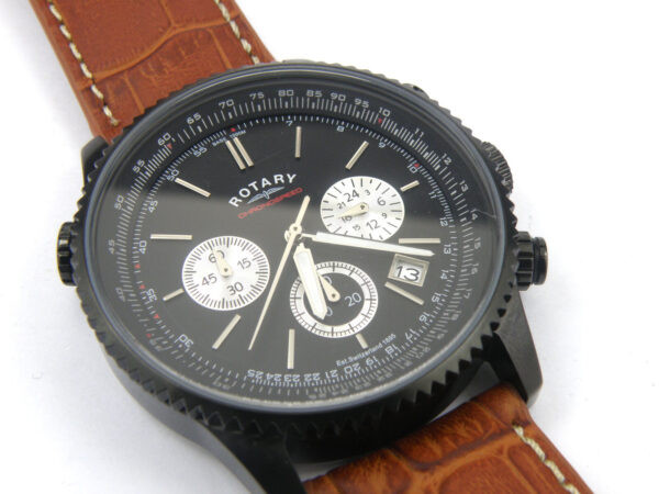Rotary Gents GB03778/04 Black Aquaspeed Chronograph Watch - 100m