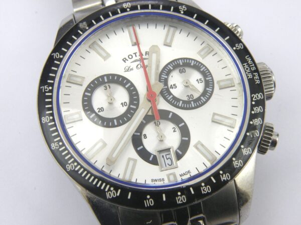 Rotary Mens GB90151/06 Les Originales Swiss Chrono Watch – 100m