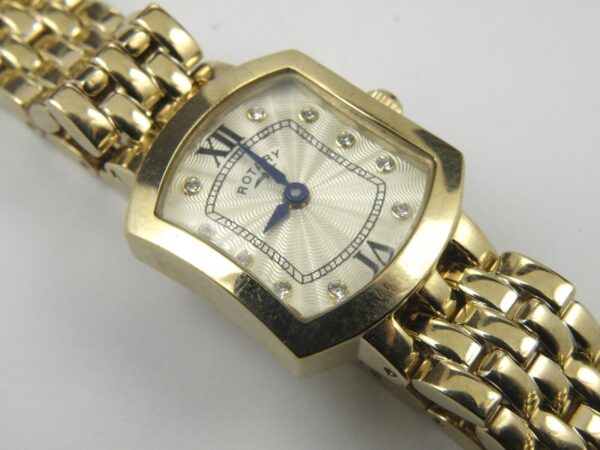 Rotary Women's LB02445/09 Gold Tone Stainless Steel Watch - 100m