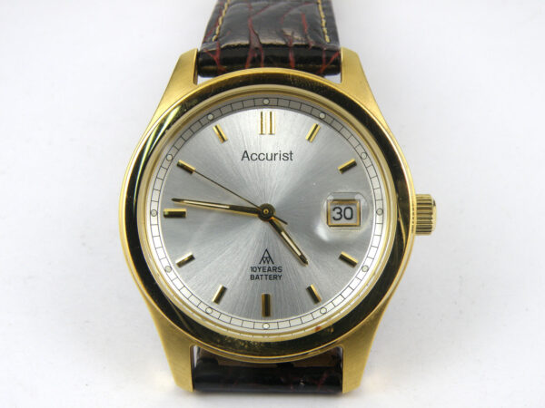 Accurist MS075S Mens Classic Quartz Dress Watch - 50m