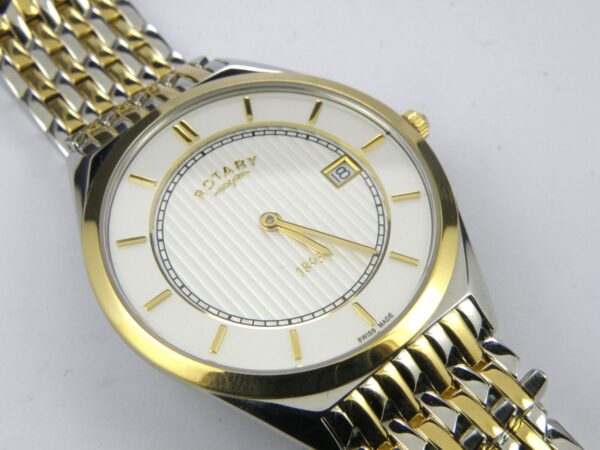 Gents Rotary Ultraflach GB08001/02 Quartz Watch - 100m