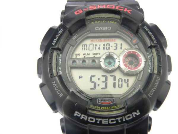 Mens Casio G-Shock GD-100 Chronograph Alarm Watch - 200m