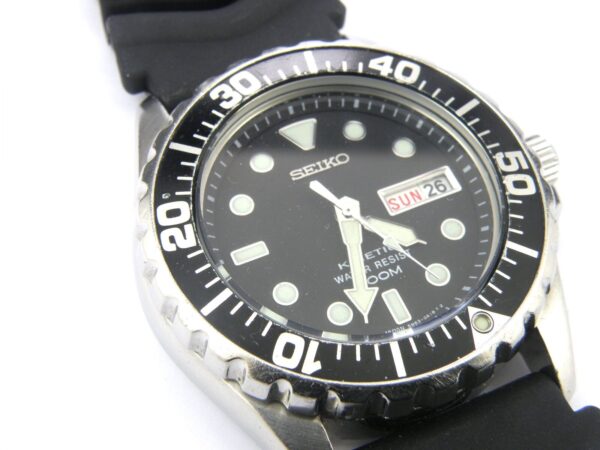 Men's Seiko 5M63-0A10 Kinetic Professional Diver's Watch - 200m