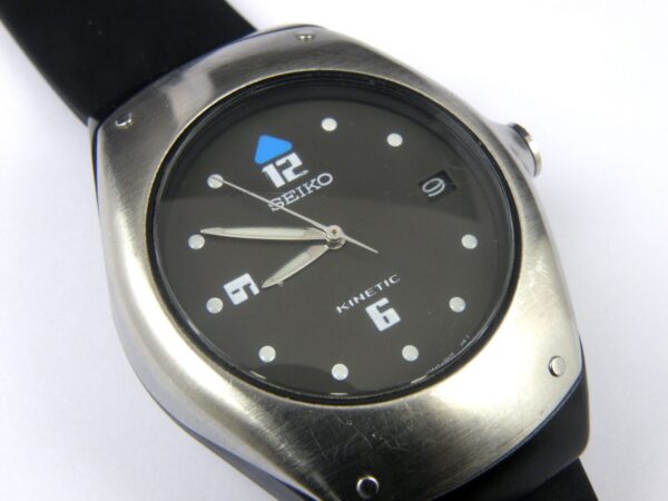 Mens Seiko Kinetic Watch 5M42-0E40 - 50m