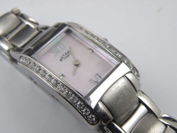 Rotary LB02795/07 Ladies Stainless Steel Bracelet Watch - 100m