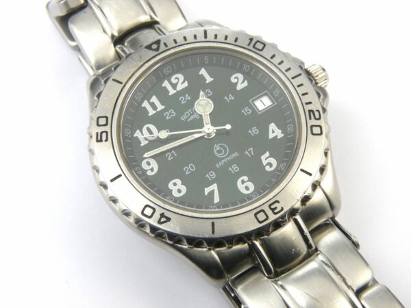 Gents Rotary ETA 955.112 Sapphire Divers Watch - 200m