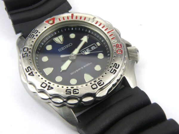 Gents Seiko 7N36-6A40 Sapphlex Scuba Divers Quartz Watch - 200m