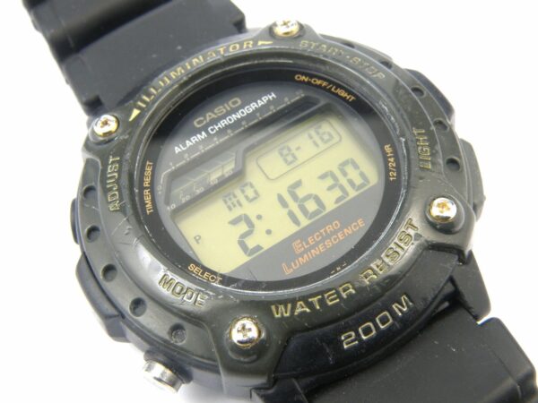Gents Vintage CASIO DW-285 Digital Divers Illuminator Watch - 200m