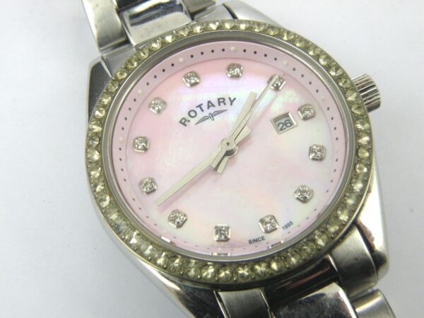 LB03042/07 Ladies Mother of Pearl Watch - 50m