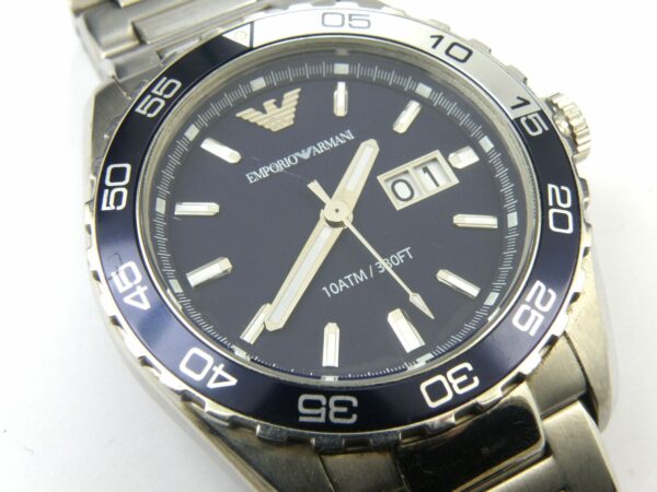 Men's Emporio Armani AR6048 Stainless Steel Watch - 100m