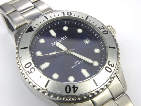 Gents Accurist MB804N Stainless Steel Divers Watch - 100m