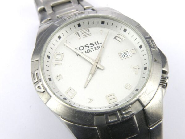 Gents Fossil AM4110 Fossil Stainless Steel Divers Watch - 100m
