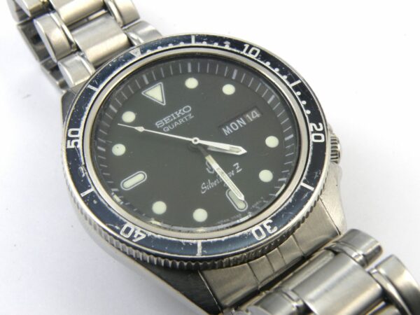 Men's 7546-6060 Vintage SEIKO SilverWave Quartz Sports Watch