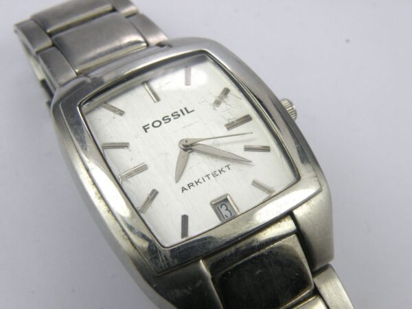 Men's Fossil Arkitect FS-2992 Stainless Steel Dress Watch - 50m