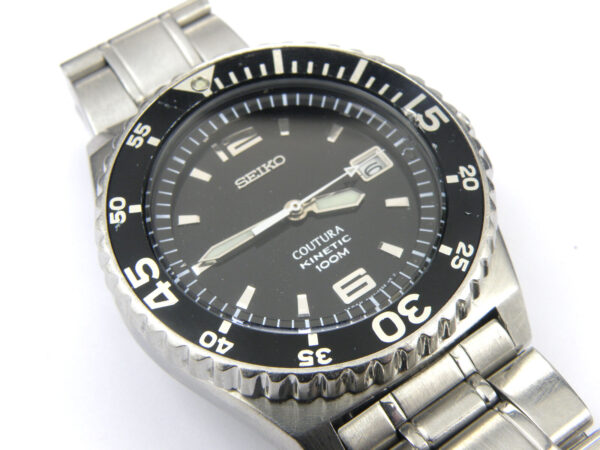 Mens Seiko 5M62-0A10 Coutura Kinetic Divers Watch - 100m