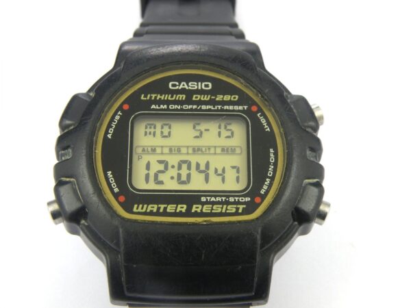 Men's Vintage CASIO DW-280 Digital Watch - 100m