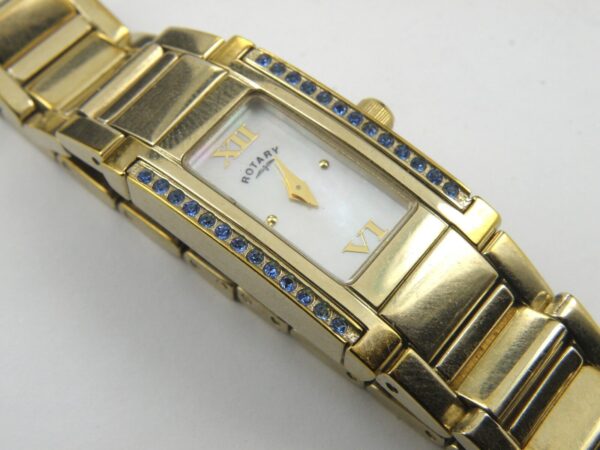 Rotary Ladies Watch LB02423/41 MOP Dial and Gold PVD Bracelet