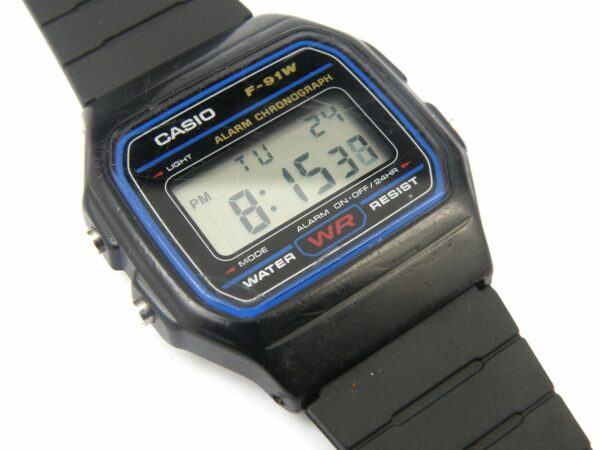 Casio F-91W Men's Resin Digital Watch CE