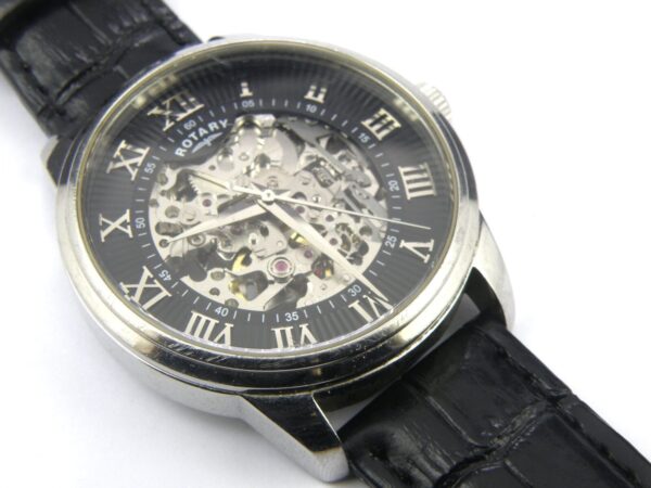 Gents Classic Rotary GB00443/04 Automatic Skeleton Watch - 100m